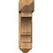 Ekena Millwork Balboa Arts and Crafts Smooth Bracket w/ Offset Brace, Western Red Cedar, 7 1/2"W x 28"D x 28"H BKT0806X28X28BOA03SWR - alternate 3